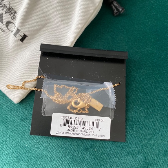 Coach - Gold Necklace - Picture 3 of 3